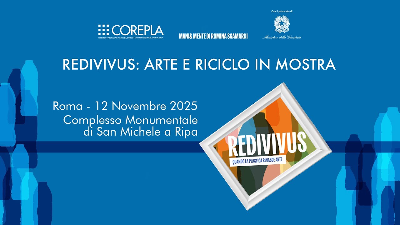 ICR - 12/11/2025 - REDIVIVUS: ARTE E RICICLO IN MOSTRA