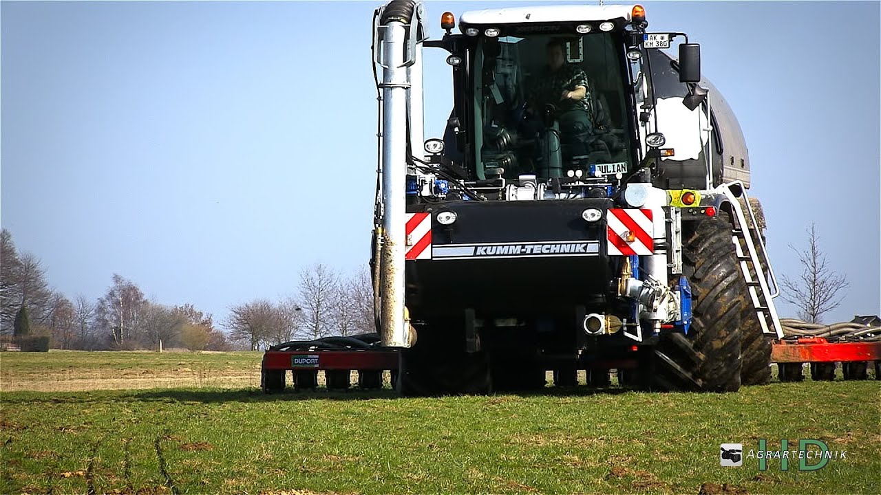 Kumm Technik - Claas Xerion Gülleaufbau - Saddle Trac & Trac VC