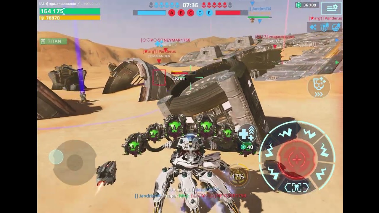 War Robots let’s play #3 with a friend 😏