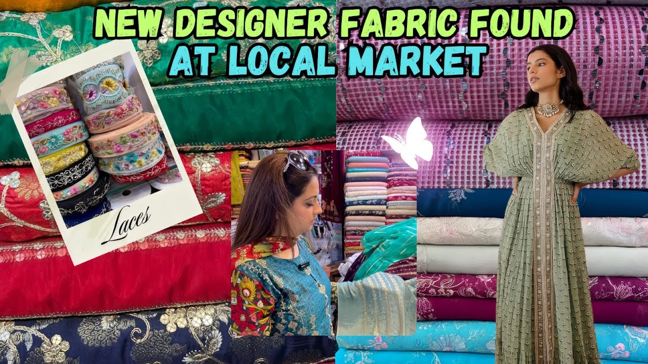 Cliff Shopping Mall Karachi | Designer Fabric | Cotten Net | Jute Net | Indian Saree ✨🌸