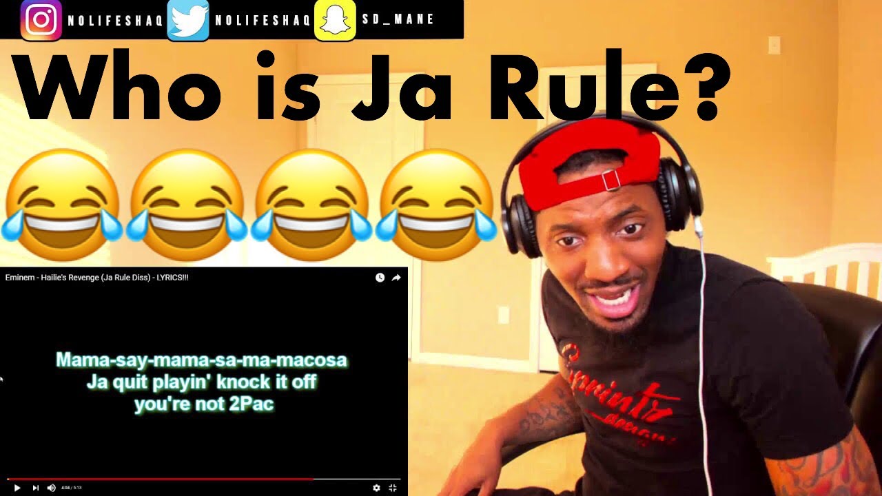 Poor Ja Rule! | Eminem - Hailie's Revenge (Ja Rule Diss)  | REACTION