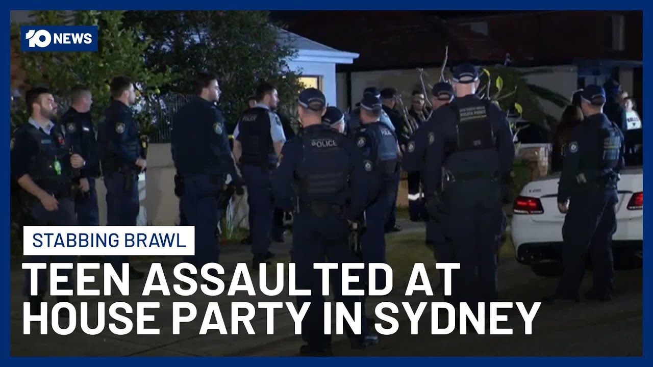 10 Masked Men On The Run After Storming House Party & Assaulting Teen In Sydney | 10 News