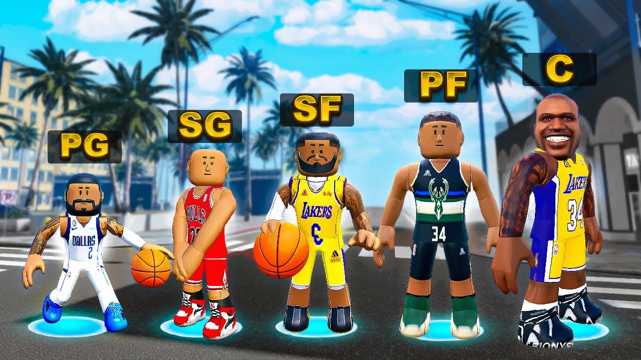 Winning a Game with EVERY NBA player on Roblox Basketball in 1 Video..