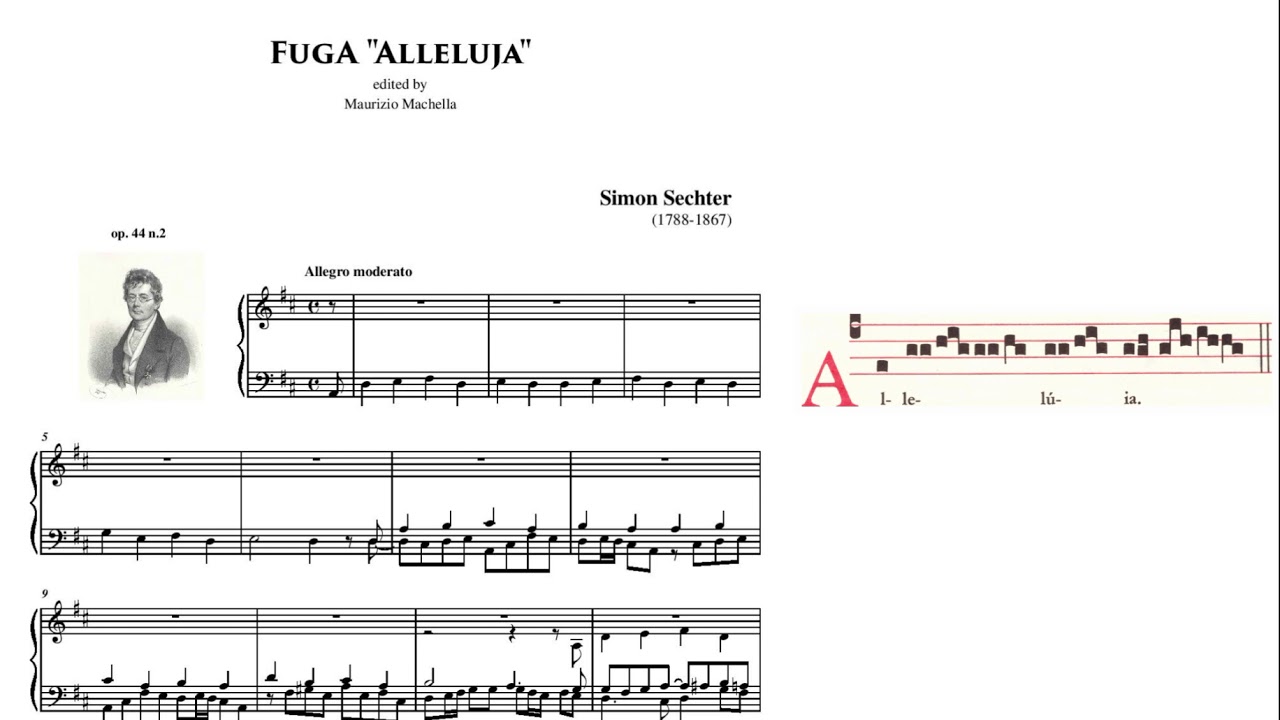 Sechter Simon (1788-1867): Fuga 