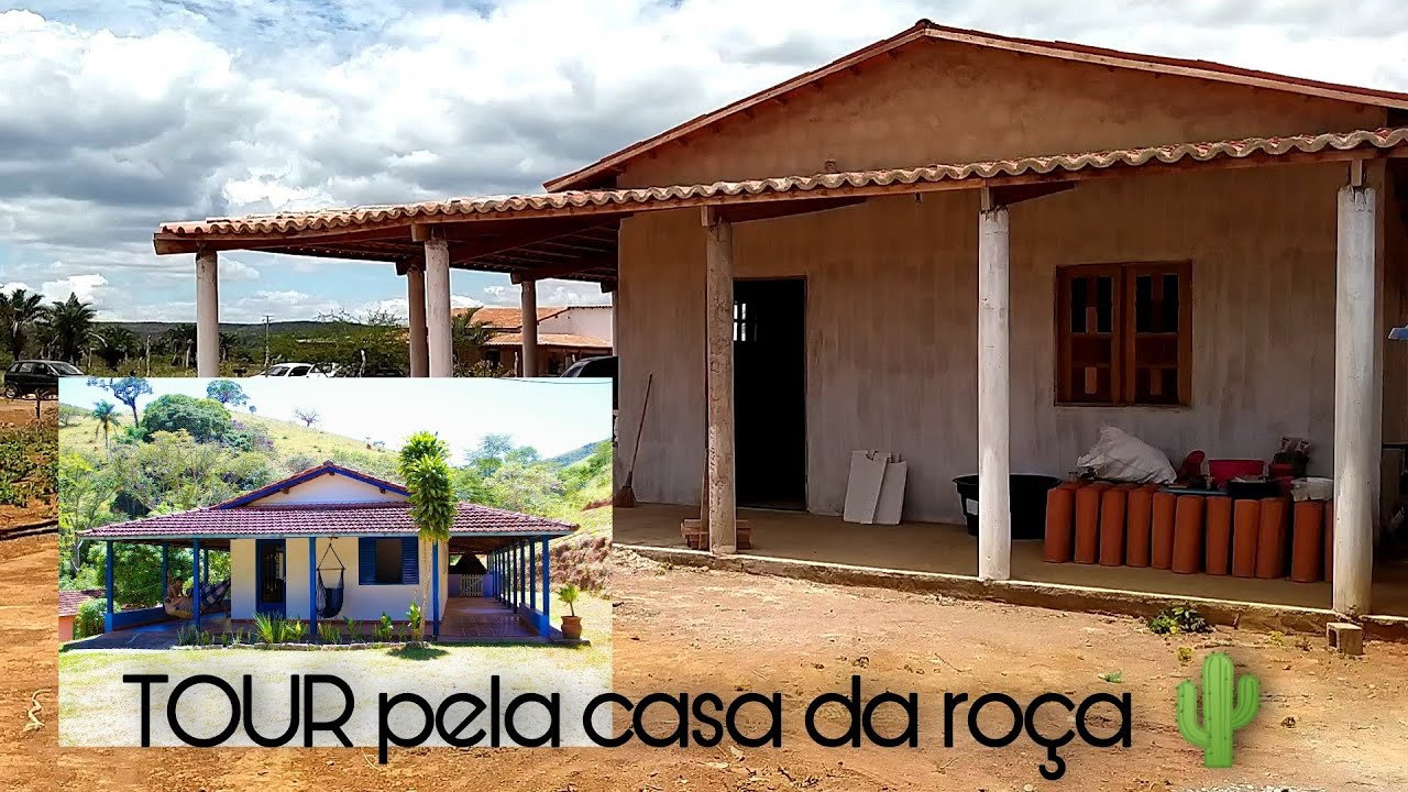TOUR pela casa na roça!🌵☀️