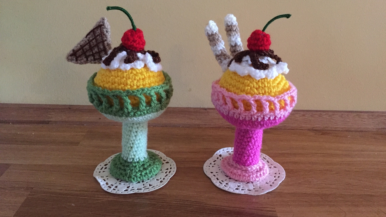 Coppa Gelato Amigurumi (tutorial)