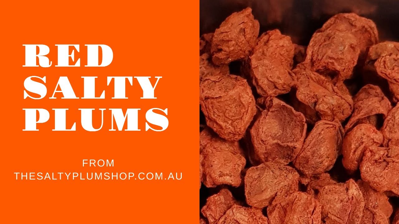 Australia's Two Most Popular Red Salty Plums Explained