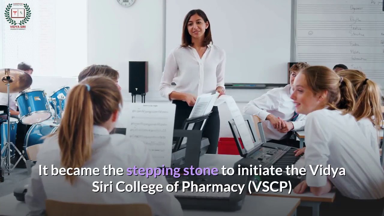 About Us Vidya Siri College of Pharmacy,