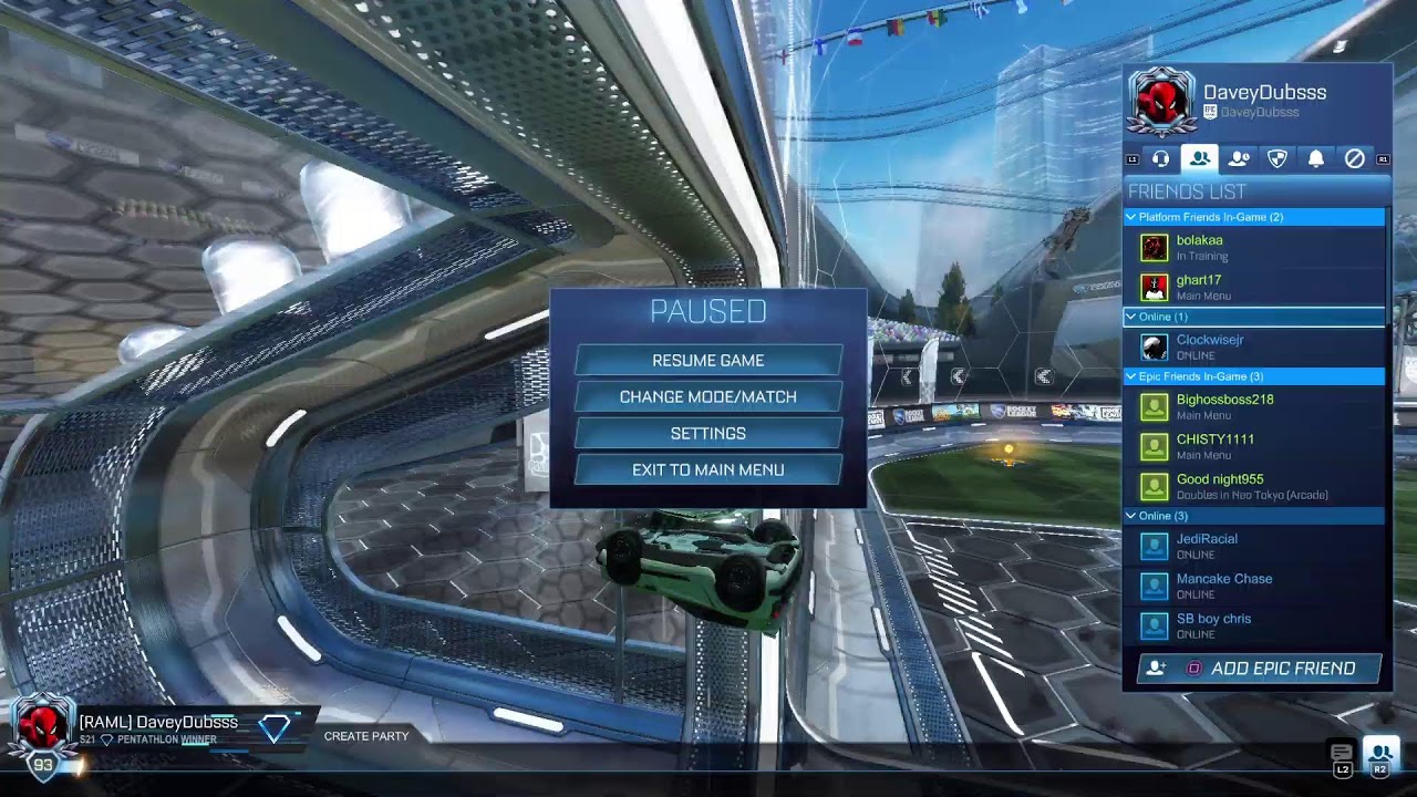 1v1 viewers in rl! Always Reading Chat!