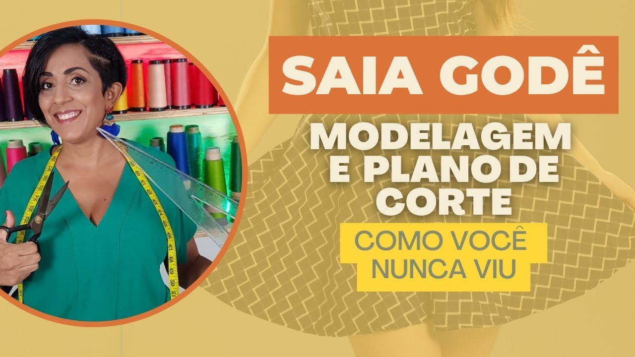 COMO FAZER A MODELAGEM E CORTE DA SAIA GODÊ SEM ERRO / Dicas para que a saia não fique com pontas