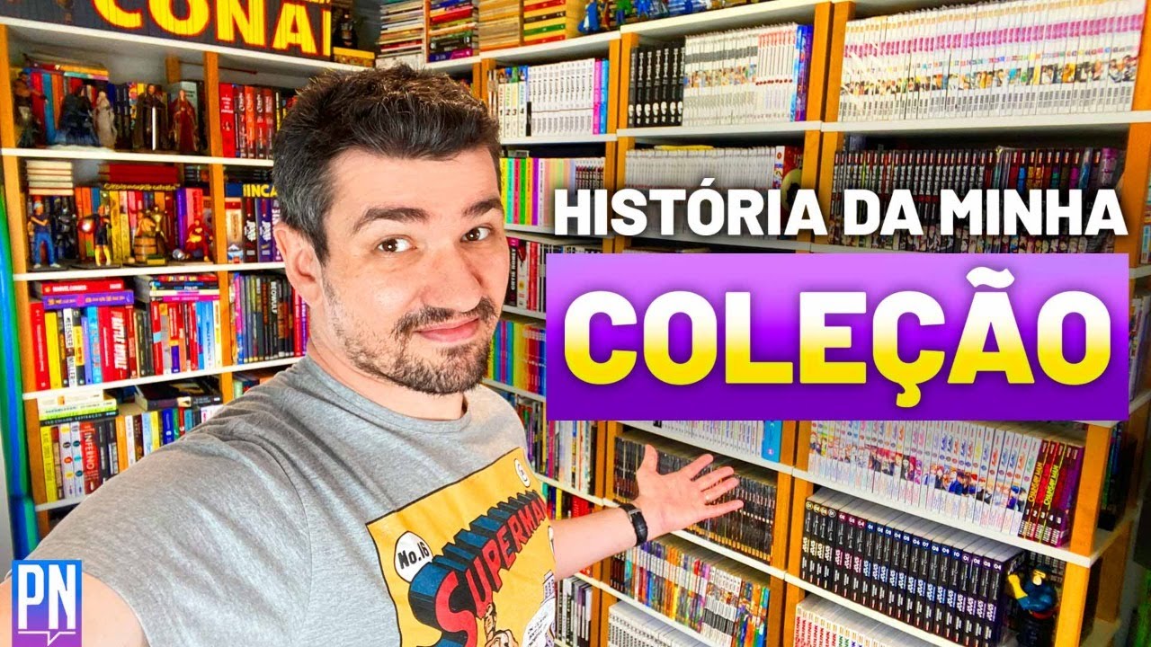 Minha COLEÇÃO DE QUADRINHOS E MANGÁS ao longo de 31 anos (até 2022) | Vlog do PN 289