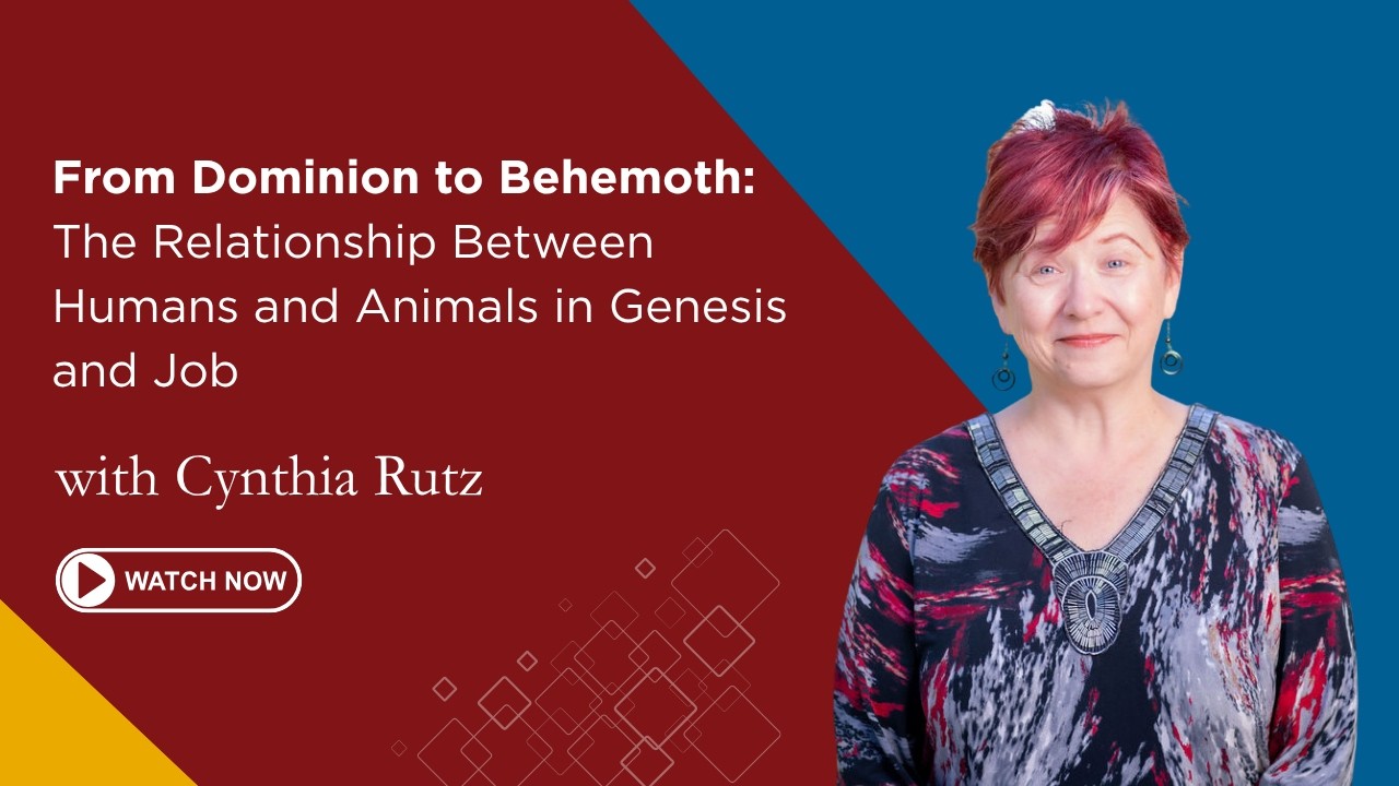 2023 May First Friday Lecture From Dominion to Behemoth  The Relationship Between Humans and Animal