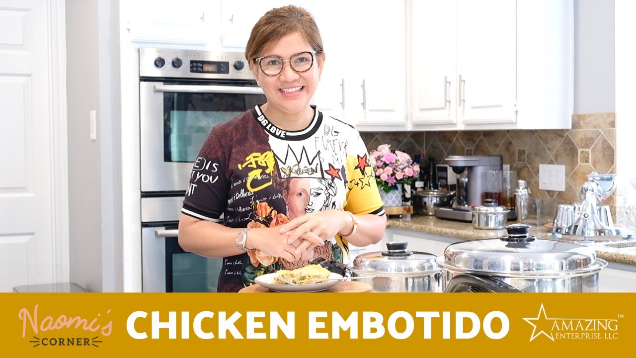 How to Make Chicken Embotido using the Saladmaster EOC! | Naomi's Corner