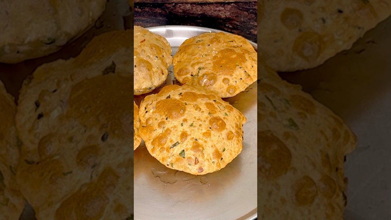 ❌miss🫜मूली की मसाला पुदीना पूरी #shwetazcookbook #poori #moolikipoori #masalapoori