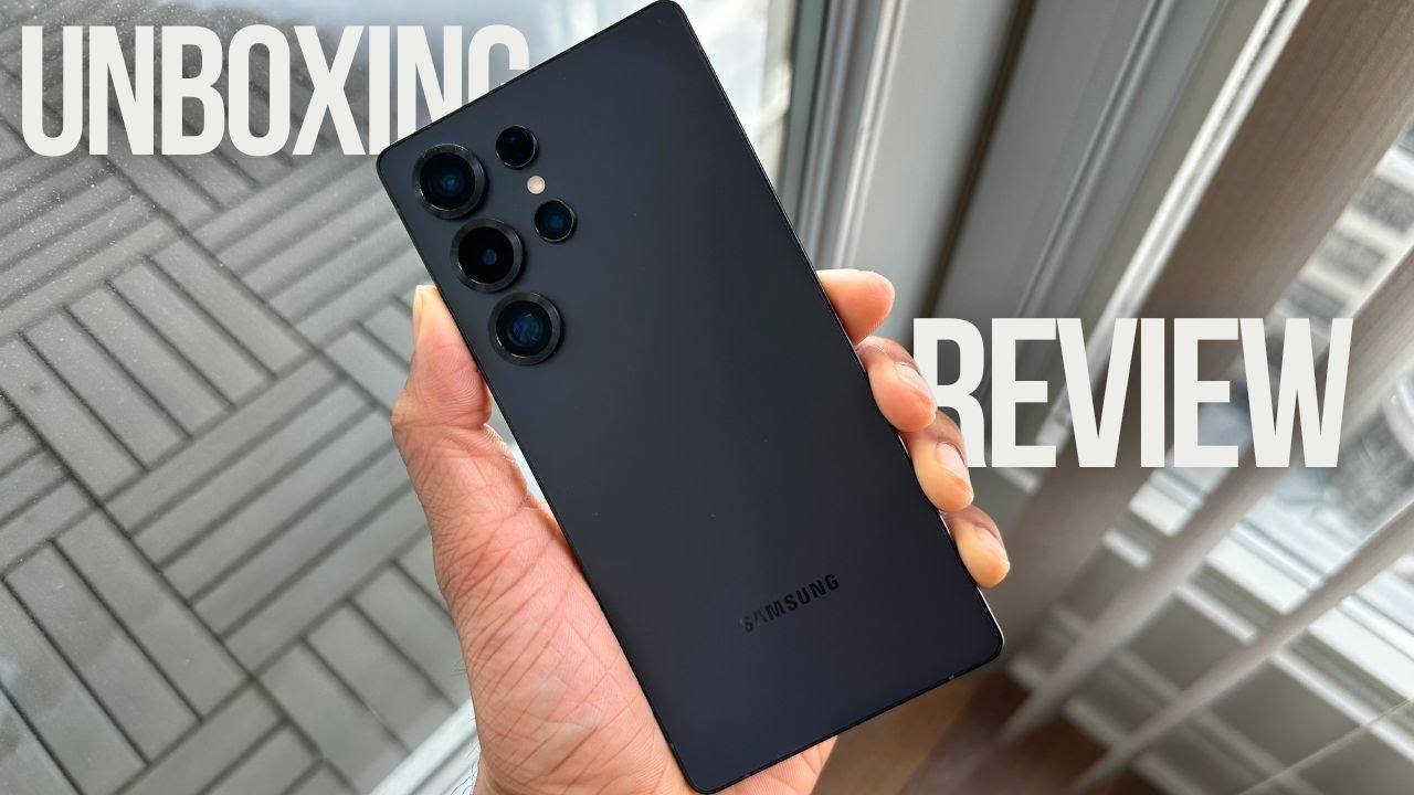 Распаковка и обзор Samsung S25 Ultra | Jet Black