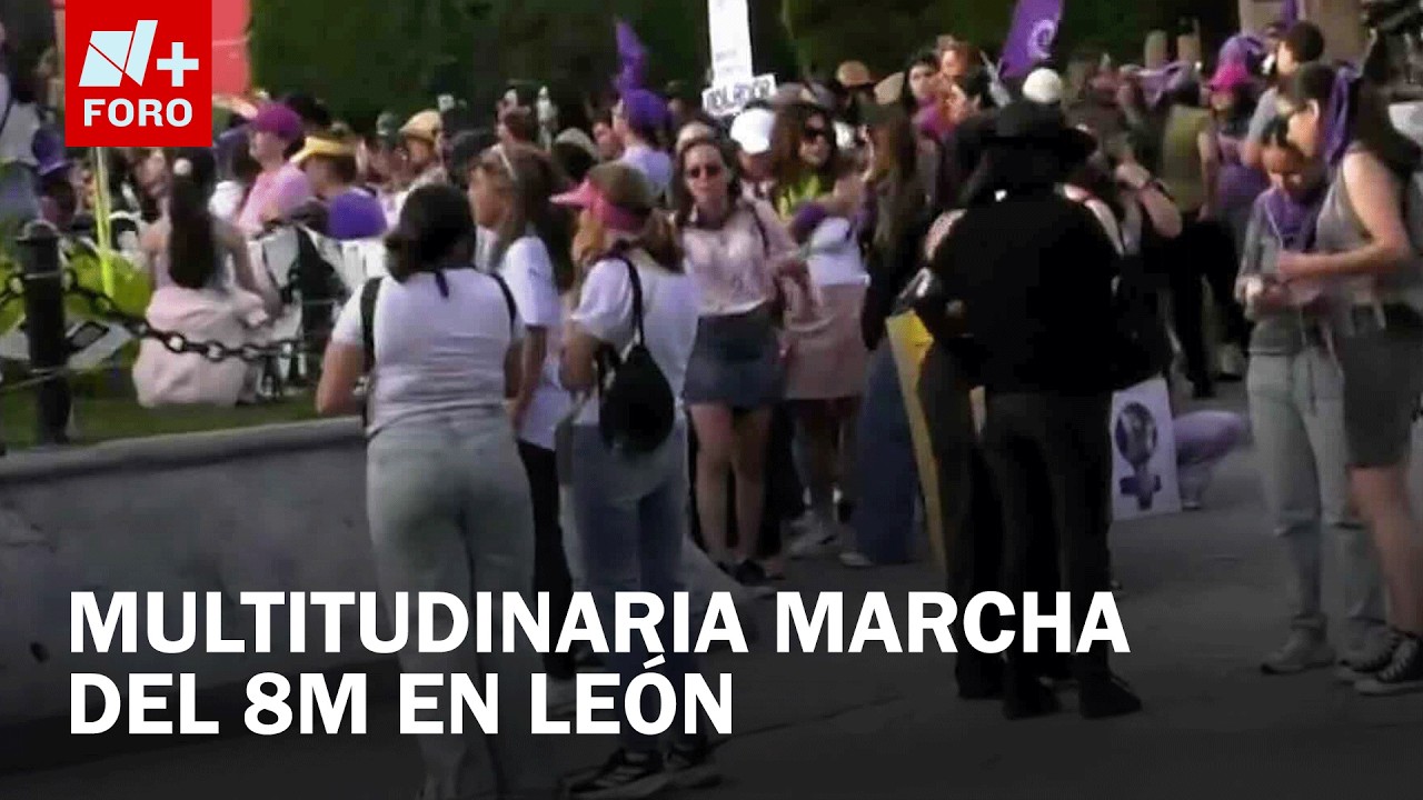 10 mil personas marchan en Guanajuato este 8M 2026