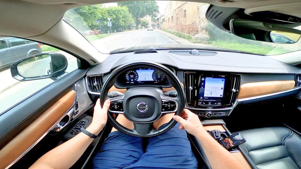 2018 Volvo S90 D5 2.0 AWD 235HP Automatic - POV TEST DRIVE