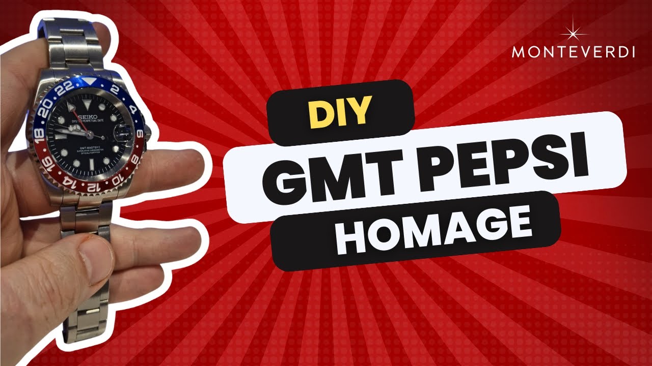 How to Build a GMT Pepsi Homage Watch: Step-by-Step Guide for Watch Enthusiasts