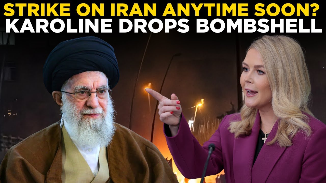 Karoline Leavitt LIVE: Trump's Big Plan Unveiled | Big Announcement On Possible Iran Strike News