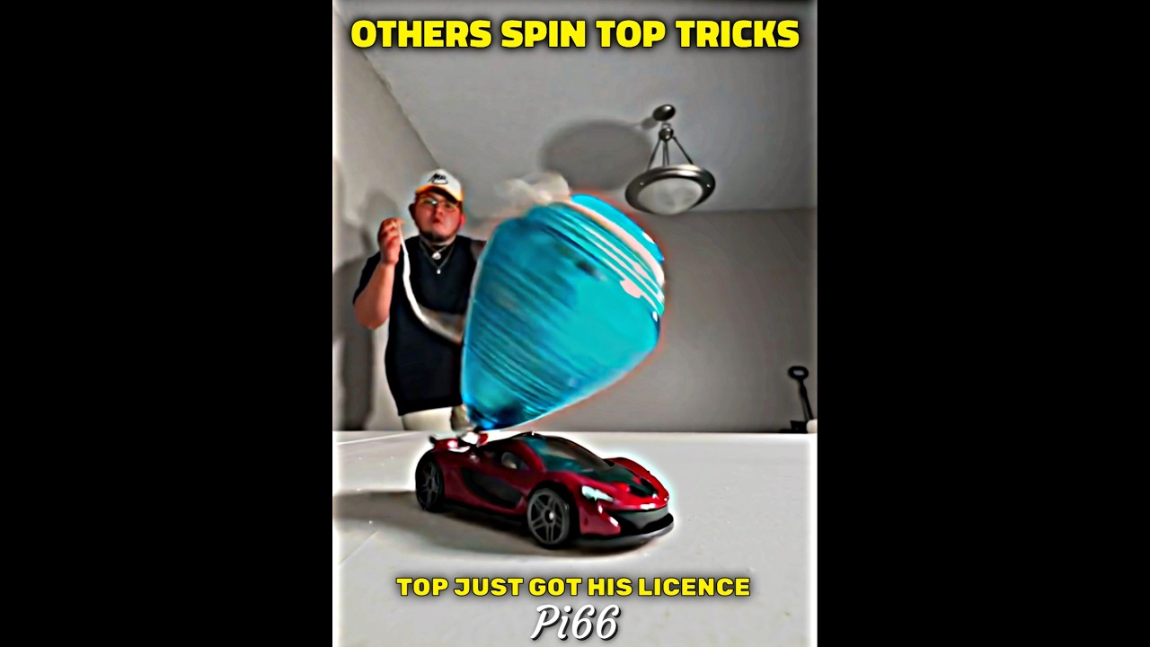 POWER OF SPIN TOP ☠️ #trending #edit #troll #trollface
