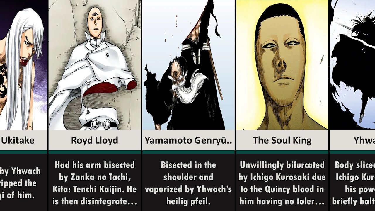 The Cause of Death of All Bleach TYBW Characters