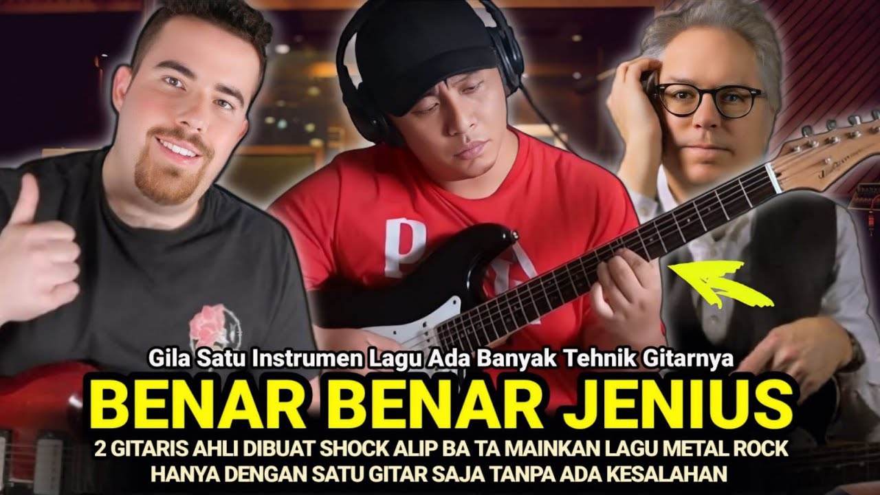 TERBARU‼️AHLI GITAR SAMPAI GELENG² ALIP BA TA MAINKAN LAGU ROCK ALTERNATIF DENGAN SENTUHAN HARMONIK
