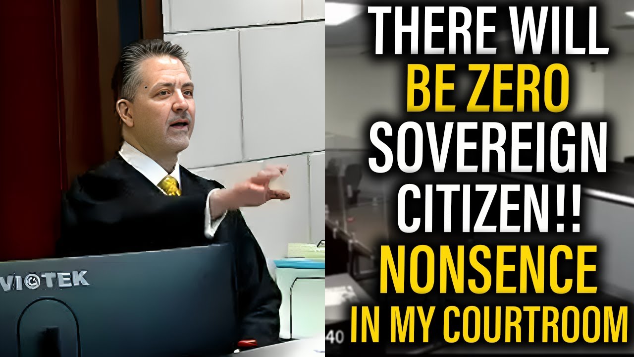 Okrutny sędzia całkowicie ucisza 2 obywateli suwerennych w sądzie. PRO SE NIE UDAJE SIĘ!!