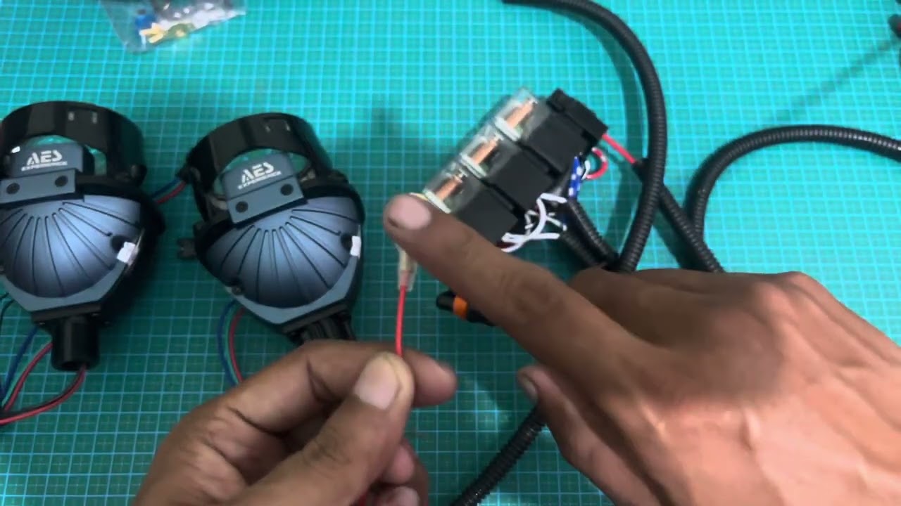 Review dan cara pasang relay set lampu biled mobil soket H4