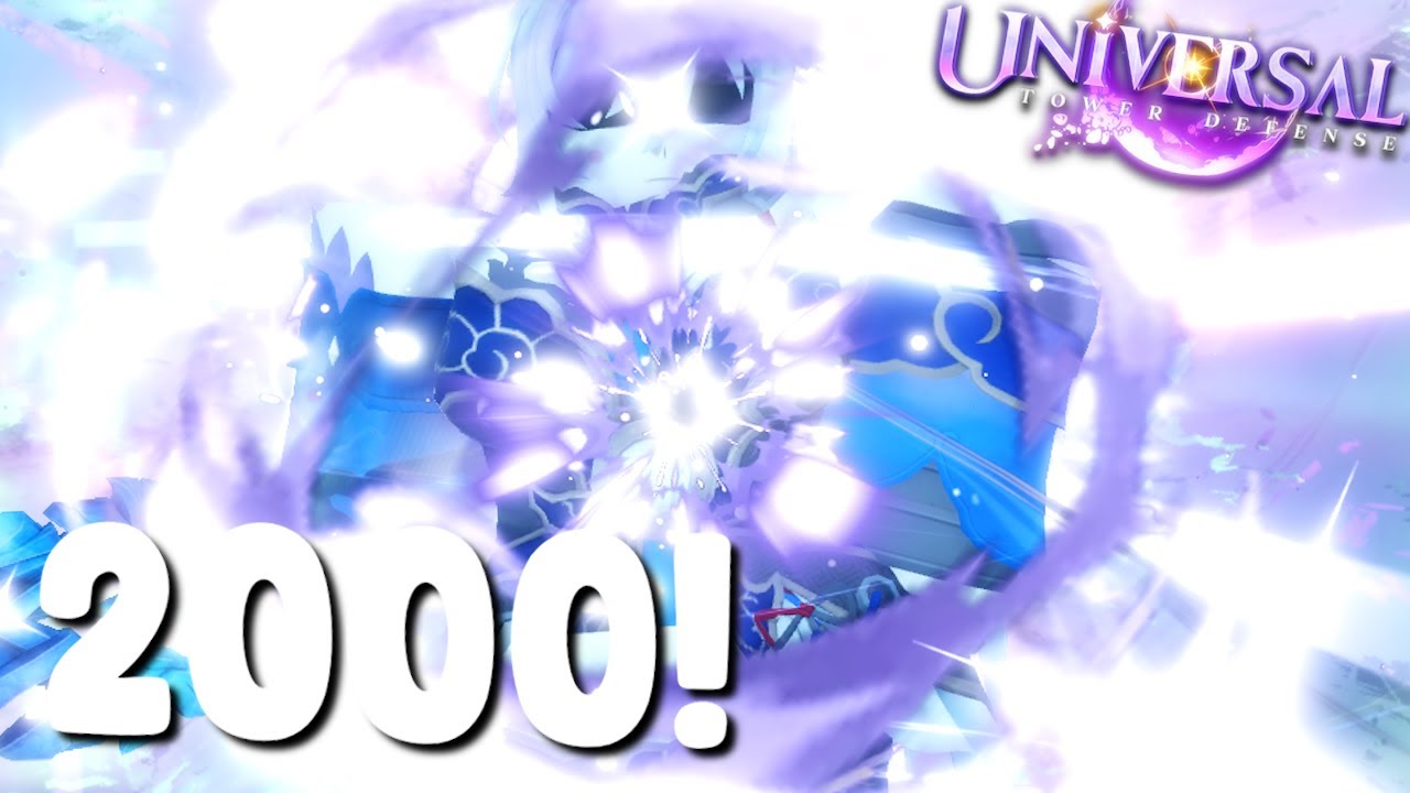 Opening 2000 Capsules In Universal Tower Defense Update 0.75!