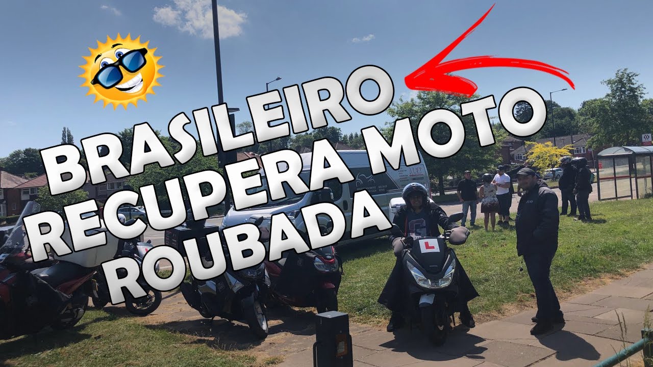 BRASILEIROS UNIDOS RECUPERAM MOTO ROUBADA | CowboyTGA Filmadores UK