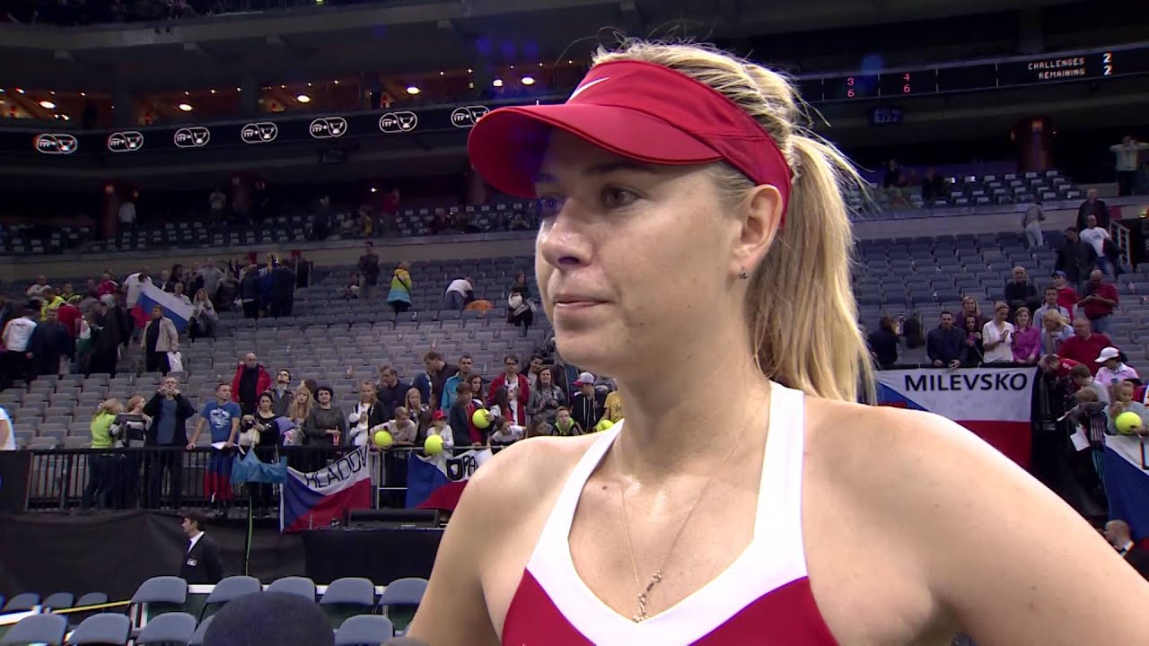 Maria Sharapova Post Match Interview