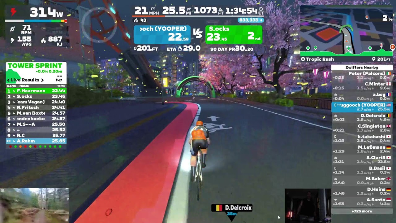 Zwift Sunday Ride