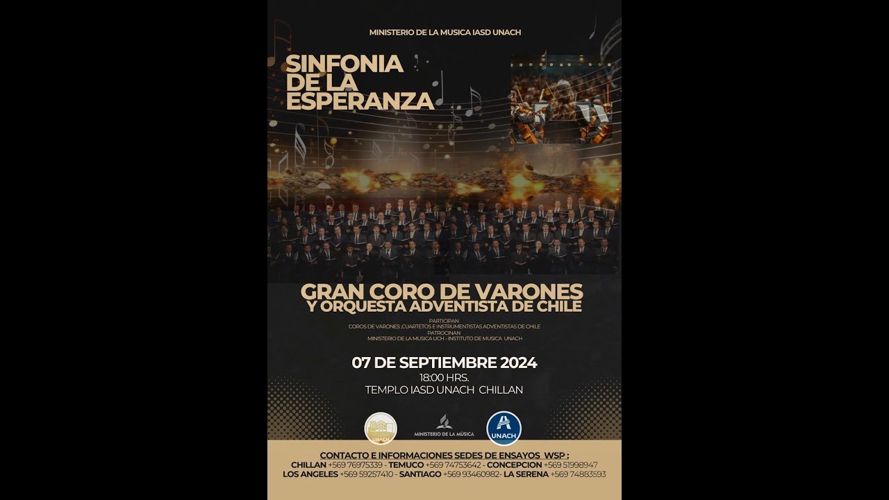 SINFONÍA DE LA ESPERANZA 2024 | Iglesia Unach
