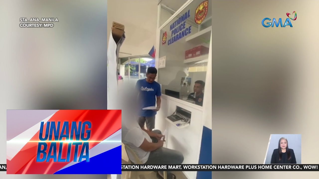 Guwardiya na kukuha sana ng police clearance, inaresto nang... | Unang Balita