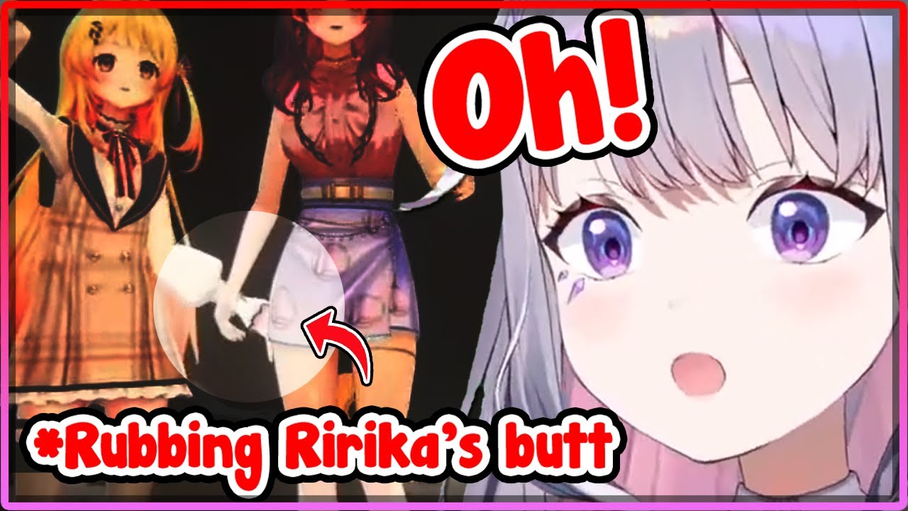 [ENG SUB/Hololive] Biboo realized the real reason why Kanade keep rubbing Ririka's butt in 3D stream