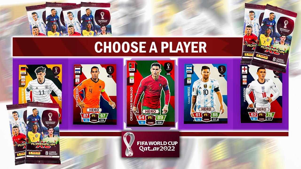 INSANE TEAM!!! | Panini ADRENALYN XL World Cup Qatar 2022 - Draft Builder! (12 Packs!)