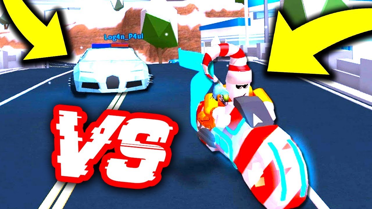 VOLT BIKE VS BUGATTI (Roblox Jailbreak)