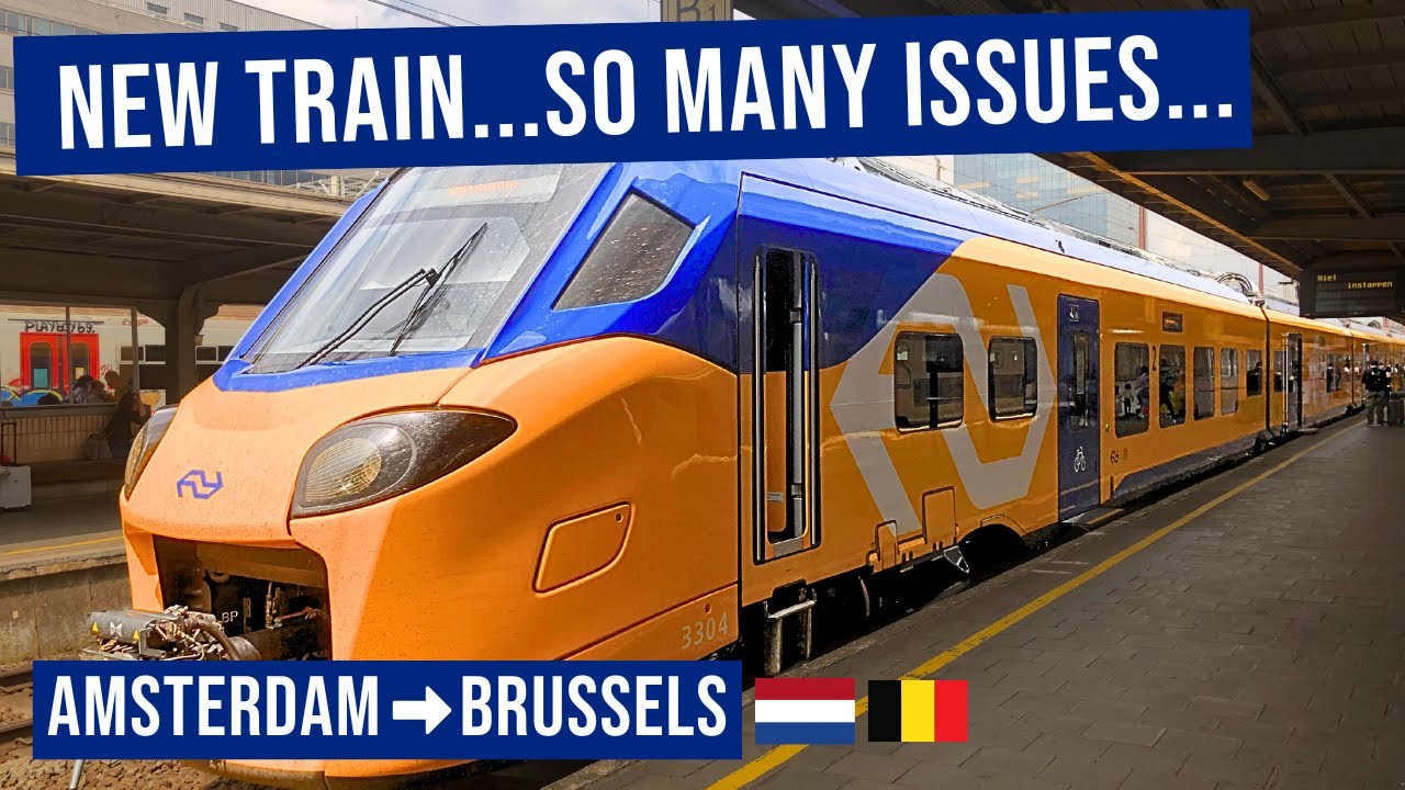 Amsterdam to Brussels on the BRAND NEW ICNG High-Speed Train | Eurocity Direct Train Review