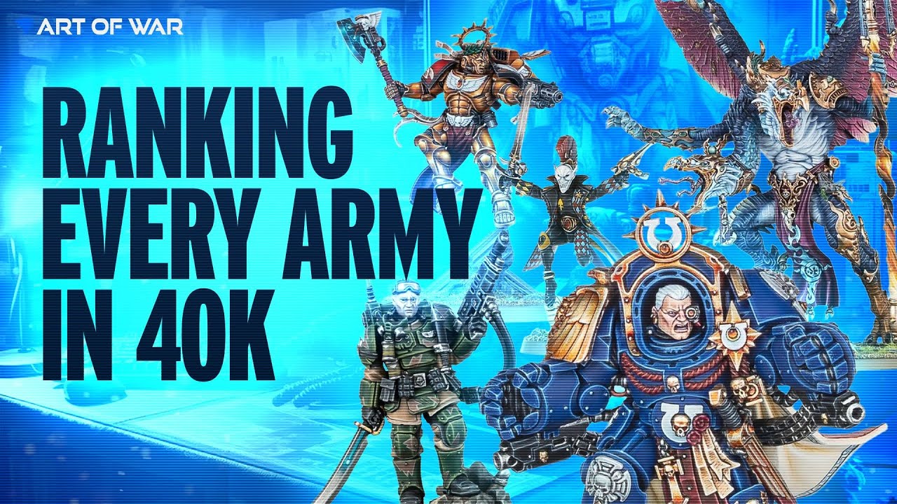 Ranking Every Army in Warhammer from Most Competitive to Least