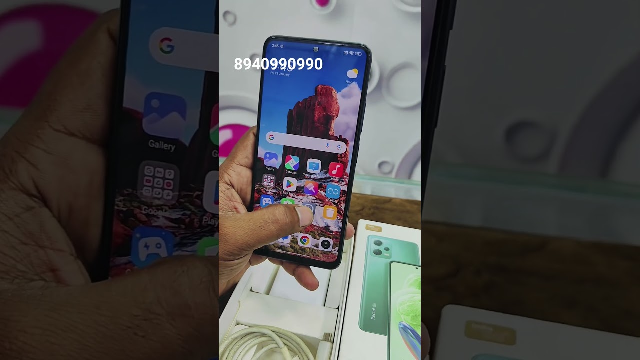 REDMI NOTE 12 5G | ₹10,500/- | 8GB+256GB | 8940990990 | Jan23,2026