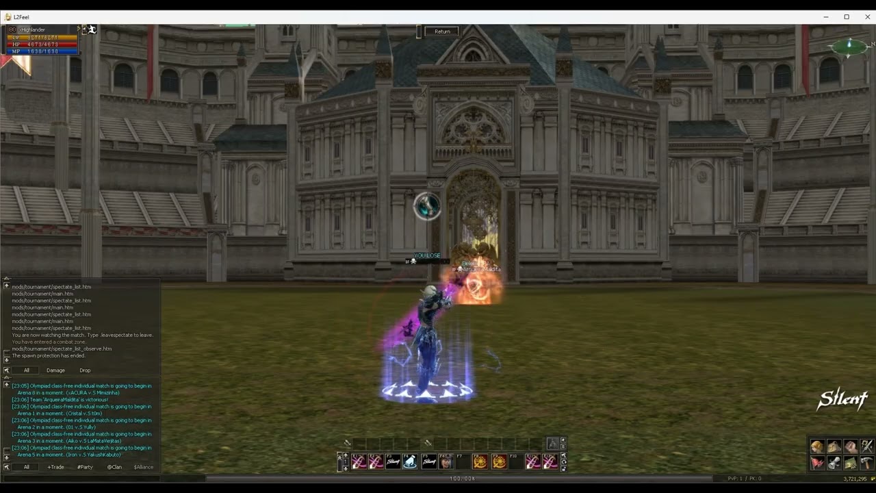 Evento Tournament L2Feel 1 Vs 1