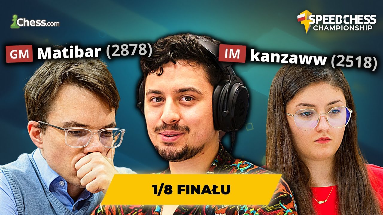 GM Mateusz Bartel vs. IM Oliwia Kiołbasa! | Speed Chess Championship Poland | 1/8 Finału