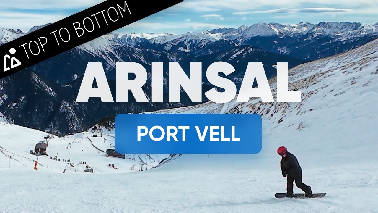 Arinsal top to bottom! Port Vell (Blue), Andorra