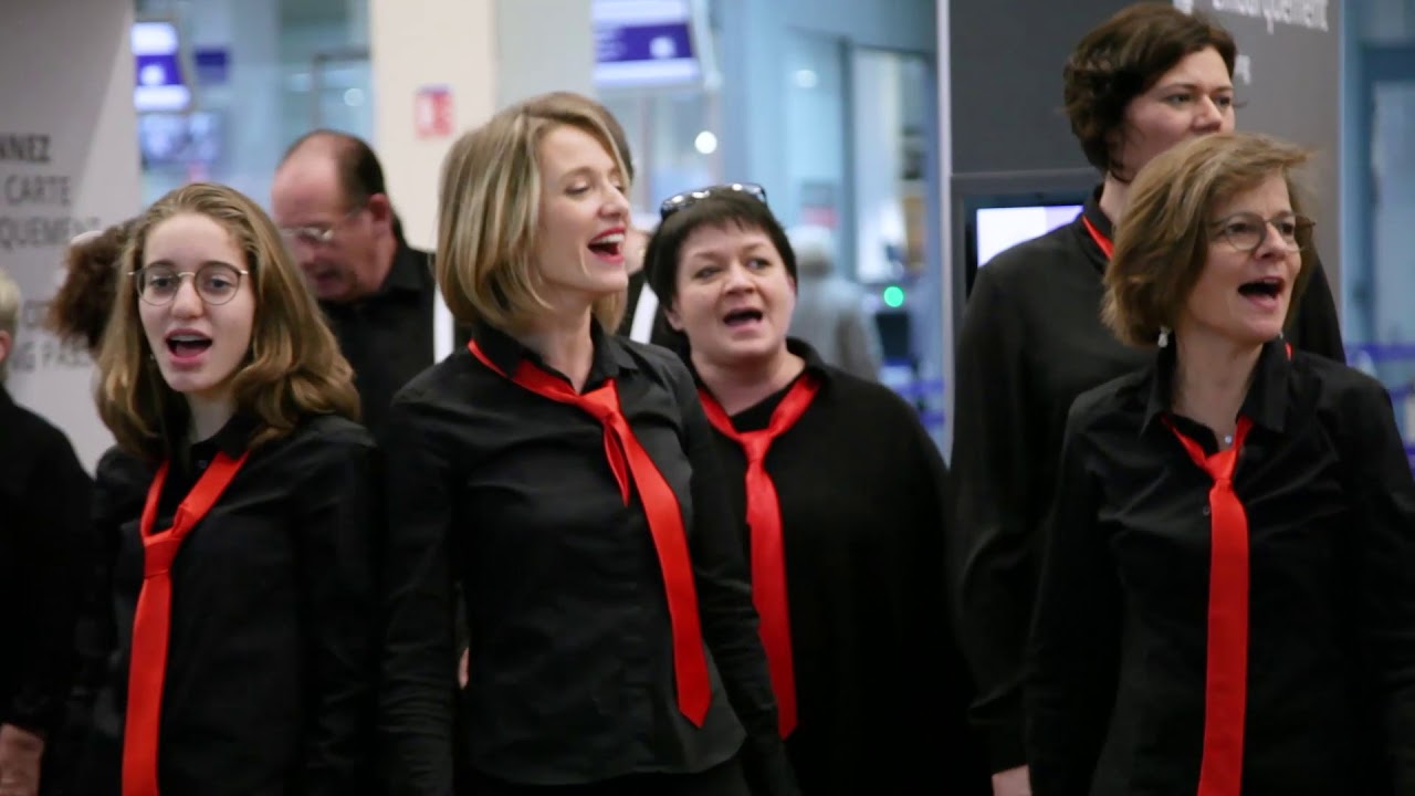 Hail Holy Queen - Flashmob de Noël à Strasbourg
