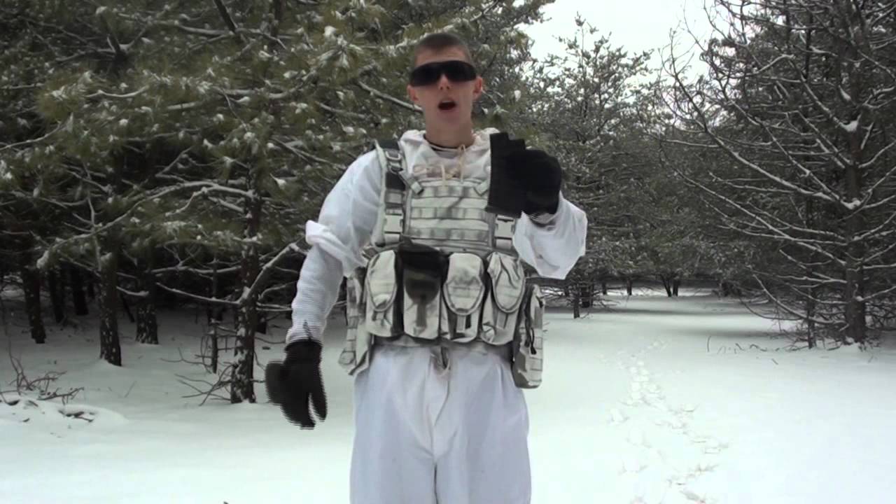 Airsoft Winter Loadout - Alpine Snow Set