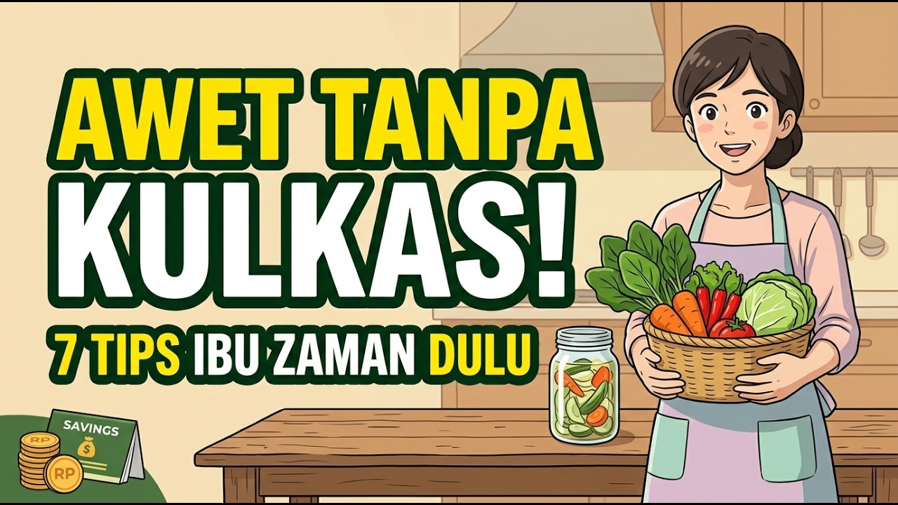 Cara Awetkan Sayur Tanpa Kulkas: 7 Tips Warisan dari Ibu Zaman Dulu