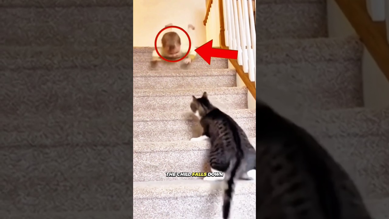 Mischievous Cat Turns Into a Family Hero 😺❤️ 