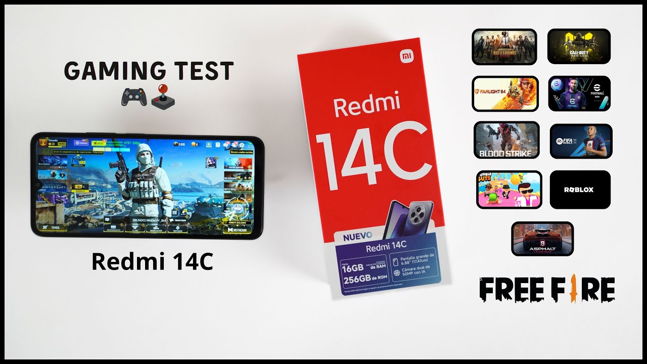 Redmi 14C Gaming Test