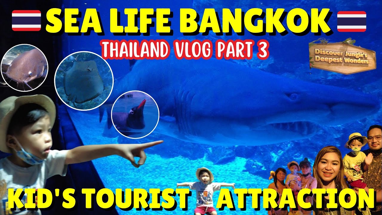Thailand Vlog Part 3 | Sea Life Bangkok | Lunch @ Siam Paragon | Kid's Attraction | D' Pamintuans