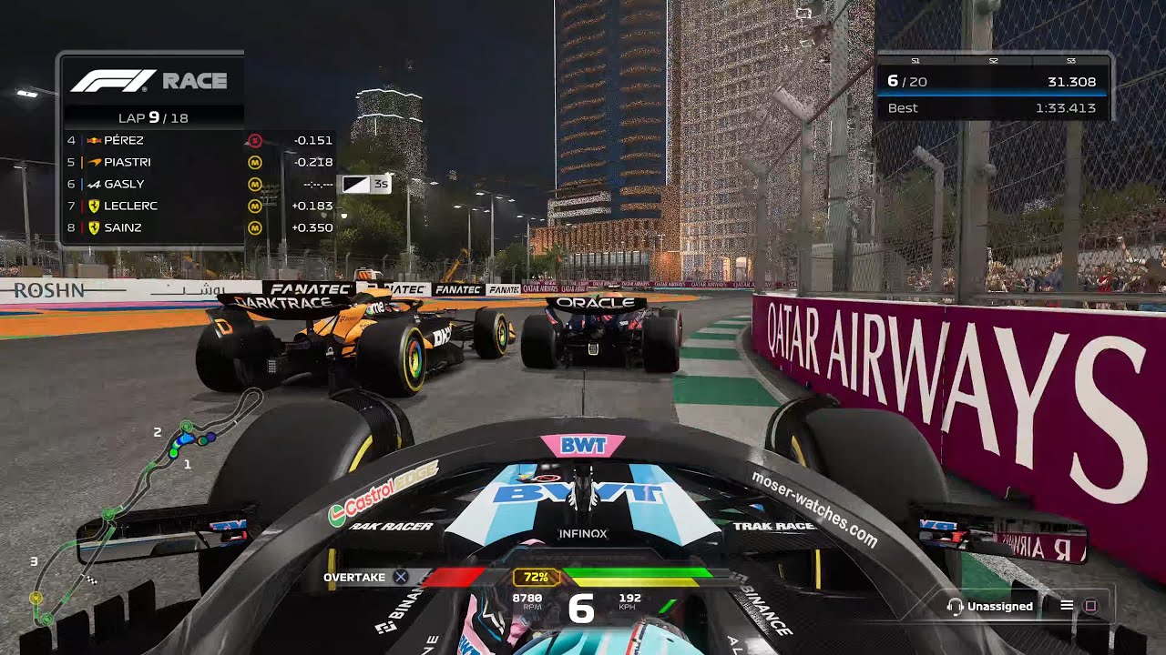 F1 24 | Round 2 | Jeddah | Alpine A524 | Gasly